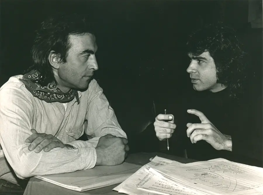 Νίκος Παπάζογλου, Νίκος Κυπουργός, 1987 © Αρχείο Νίκου Κυπουργού